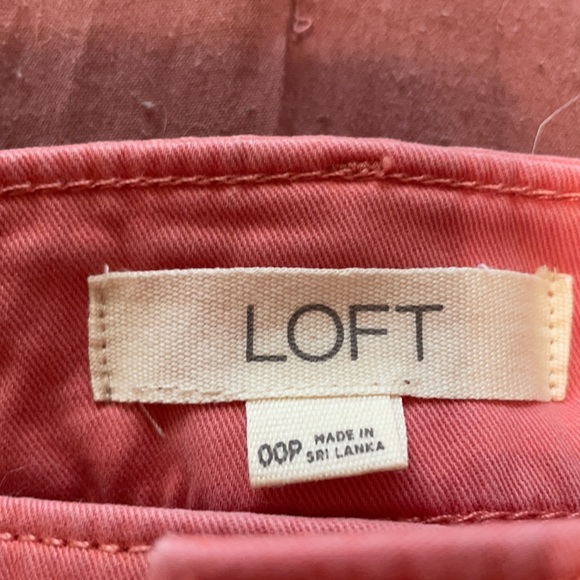 Loft pink jeans - Picture 4 of 8